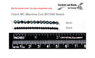 Czech Bicone Crystal Beads Jet Black Color Rondelle Diamond 3mm 4mm 5mm 6mm 8mm