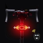 Wireless Bike Turn Signal Tail Light With Remote Control- Usb Rechargeable Led