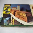 Vintage Brio 33512 Wooden Railway Intercity Train W  Box 1980s
