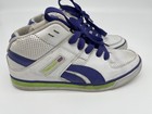 Reebok Custom Freestyle Dance High Tops Special Ed Sz 10 Rare Vtg Purple Green