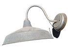 Vintage Gooseneck Metal Industrial Barn Light