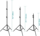 7  Feet 84  Inch 2m Compact Stand Tripod Aluminum For Photo Video Studio Lights