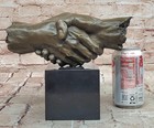 Salvador Dal   Style Friendship Bronze Sculpture Surrealist Artwork Statue Decor