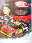 Jeff Gordon Rick Hendrick Steve Latarte 3x Signed 2010 Nascar 8x10 Hero Card Coa