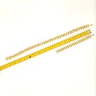 Chunky Gold Tone Link Necklace Bracelet Earrings Set Vintage Art Deco