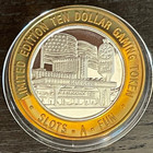 Slots A Fun Casino  10 Silver Strike 2002  Casino Flag G Mint Mark New Case