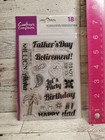 Crafters Companion Father s Day Retirement Dad Best Dressed Clear Acrylic Stamp