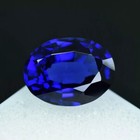 Egl Certified 10 Cts Natural Flawless Blue Sapphire Loose Gemstone Oval Cut Aaa