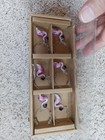 New Flamingo Set Of 6 Wine Glass Charms Nrfb  2  Pink
