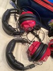 3 Racing Jeff Gordon Crew Headsets W  Microphones   Cables     Nascar Pit  f-g 