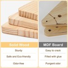 Sheseek Toddler Bookshelf Double-sided With 4 Tier Deep Sleeves Pink Unicorn 