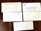 Egypt Early 1990s 5 Beautiful Commercial Covers To Usa