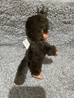 Vintage Monchhichi Stuffed  Doll Monkey Sckiguchi 1974 Mattel - Hong Kong