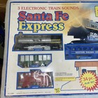 Vintage Santa Fe Express Train Set 34 Piece Never Out Of Box Box A Little Rough