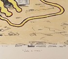 Sole E Mare  1969 Hand Signed Lithograph By The Artist Giorgio De Chirico