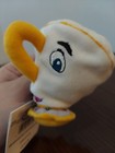 Disney Store Beauty And The Beast Chip Cup Plush Bean Bag Stuffed Toy Nwt