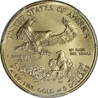 2019 Gold American Eagle  5 Pcgs Ms70 First Strike
