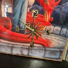 Vintage 70s 80s Handmade Lacquered Wizard Unicorn Dragon Wall Hanging Clock
