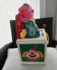 Mattel - Vintage Jack In The Music Box - 1987 In Working Condition  