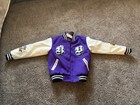 Headgear Classics Legend Of The Mamba Varsity Jacket Purple white Patches Size
