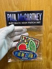 Paul Mccartney Official Embroidery Patch Set Got Back 2025 Tour Embroidery Patch