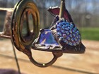 Vtg 1986   s Windseye Studios Kaleidoscope Doug Johnson Signed With Stand  495