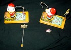 2 Vintage Yone Tin Wind-up Duck Fishing Toys -  2104 - Working - See Details
