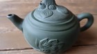 A Vintage Chinese Yixing Zisha Teapot Moveable Koy Eyes