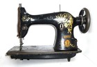 Antique Industrial Singer 44k1 Heavy Duty Sewing Machine Canvas Denim Leather