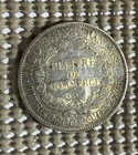 1907 French Indo China Piastre Sivler Coin Au