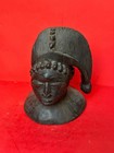 Vintage Yoruba Egungun Masquerade Headdress - Ancestor Cult Helmet Mask  12 5  