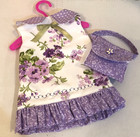 18 Inch Doll Dress - Handmade Clothes To Fit American Girl Type Dolls