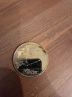 Rms Titanic The Voyage Of Titanic 24k Gold Plated Commemorative Medal Coin 40mm