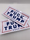 Anti Donald Trump Vinyl Sticker 6x3 Inch- Fuc   Trump Decal Sticker 