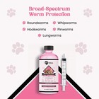 Tapeworm Dewormer  liquid Praziquantel   For Cats And Kittens Chicken Flavor 2oz
