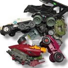 Gi Joe Mixed Vehicle Parts Lot Arah 1980   s Hasbro Vintage - Boat  Jeep  Snow Cat