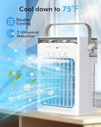 Portable Air Conditioners  Air Cooler Evaporative Personal Mini Ac  3 Wind Sp   