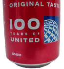 United Airlines 100 Years Empty Coke Coca Cola 2026 12 Ounce Commemorative Can