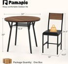 Round Dining Table Set For 4 Kitchen Table And Chairs For 4 Dining Room Circle
