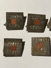  10  Square Deal  Vintage Tin Tobacco Tags