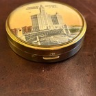 Vintage Rex Fifth Avenue Compact Chicago Wrigley Building Souvenir Original Puff