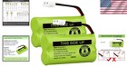 2-pack 500mah Ni-mh Cordless Phone Batteries For At t   Vtech - 2 4v Replacement