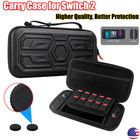 Carrying Case For Nintendo Switch 2  2025  Hard Shell Cover Portable Travel Bag