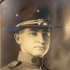 World War I Portrait Photo Us Army Wwi Military Soldier Antique Astoria Oregon