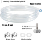 Draft Beer Line With Barb Connector  Kegerator Accessory Kit Beer Tower Brewing