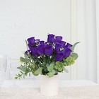 84 Purple Silk Rose Buds Wedding Party Flowers Bouquets Decorations On Sale