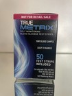 True Metrix Blood Glucose Test Strips 50 Ct  1 Box  Exp  05 2027  Free Ship