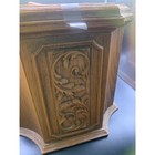 Vintage Max Klein Wood Grain Sewing Box    sold As It Is   