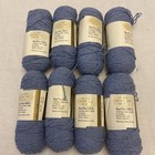 Lot Of 8 Skeins Carioca Bernat Yarn Pottery Blue 1 75 Oz Discontinued