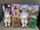 Ty Teenie Beanie Baby Bears For Mcdonald   s 1999 Complete Set Of 4